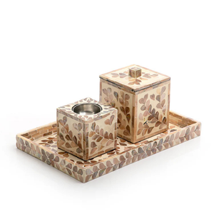 KV NATURAL HOME Ensemble de brûleurs Mabkhar en nacre pour le Ramadan et l'Aïd, artisanaux, haute qualité, prix de gros abordable, Vietnam - Product Image 2