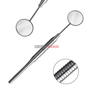 Espejo Bucal Dental Premium con Mango Hueco, Acero Inoxidable de Grado Alemán, Instrumento de Examen de Cuidado Bucal Reutilizable - Product Image 2
