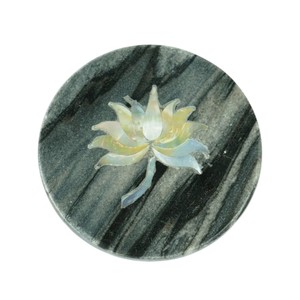 Elegant Shell Inlay <b>Drink</b> <b>Coasters</b> for Home Decor - Product Image 1