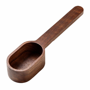 Cucharas medidoras de madera con mango largo, cucharas medidoras grabadas con medidas precisas, juego de cucharas de madera de haya - Product Image 4