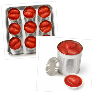 Tomates pelados en jugo de tomate en lata de 20oz, los más vendidos, hechos en Vietnam, precio mayorista estándar internacional. - Product Image 2