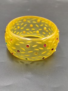 Bracelet en résine fait main écologique, modèle style ange, design moderne et élégant, taille personnalisée - Product Image 5