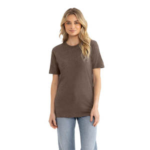 Camiseta Tribend Core Blend con Estampado Personalizado, Color Gris Carbón, Corte Regular, Cuello Redondo, Algodón - Product Image 4