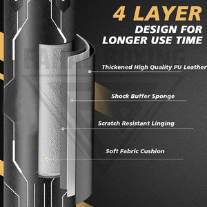 Wholesale With Own Logo Best Supplier Fully Customized Adults Fighting Training PU Heavy Punching <b>Bags</b> with Sand Filling - Product Image 3