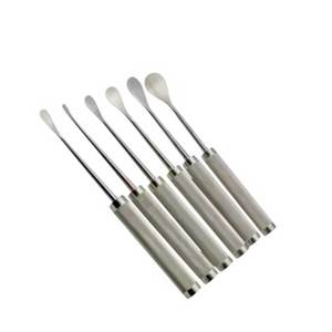 Juego de 6 elevadores espinales Cobb curvos, instrumentos quirúrgicos ortopédicos para cirugía de columna vertebral - Product Image 1