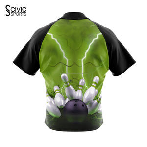 Polos de bowling confortables et élégants Sportswear Maillot De Football T-shirts Sublimation personnalisée - Product Image 4