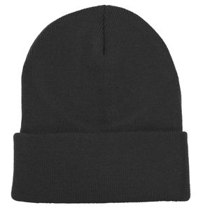 Bonnet brodé personnalisé à revers côtelé, vente en gros, couvre-chef d'hiver, bonnet uni en acrylique respirant, nouvelle arrivée professionnelle - Product Image 5
