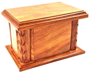 Urne en bois de vente chaude, urnes professionnelles en bois de qualité supérieure pour adultes-urnes-crémation par AYANAS AC 5453. - Product Image 1