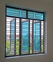 Barras de Seguridad Modernas de Hierro Fundido, Hierro Forjado y Acero Inoxidable de Primera Calidad para Puertas y Ventanas, Resistentes a la Intemperie, con 1 Año de Garantía
