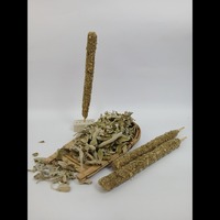 Varilla de incienso de salvia blanca de California orgánica, difuminado a granel, venta al por mayor, madera perfumada, carbón, polvo de madera, materiales de semillas de hojas
