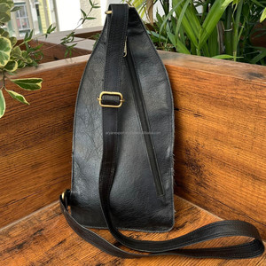New Trendy Cowhide Crossbody <b>Bags</b> for <b>Men</b> & Women Sling Fanny Packs Purses Belt <b>Bag</b> Genuine Leather Chest <b>Shoulder</b> Crossbody <b>Bag</b> - Product Image 6