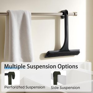 Tergivetro multiuso da 10,7 cm con gancio per porte in vetro e piccola ventosa per uso domestico - Product Image 3