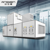 Système de ventilation et de filtration pour salle blanche Ansmen ASM-HFJ35-5, unité de traitement d'air (UTA) sur pied pour environnement contrôlé