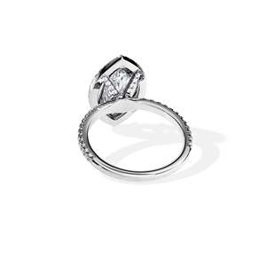 Women's Marquise Cut Diamond Engagement Ring Prong Setting 14K Gold floral Style IGI Certified - Product Image 5