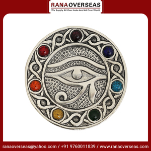 เครื่องจับเถ้าแบบแท่งเครื่องจับเถ้าอะลูมิเนียมยอดนิยมลายตาอียิปต์สำหรับทำสมาธิและสร้างบรรยากาศให้สงบ - Product Image 3