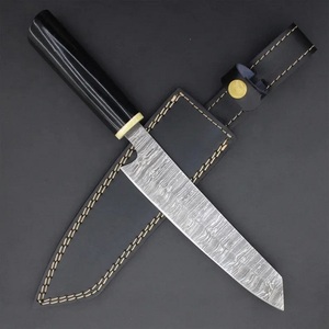 Luxury Handmade Damascus Steel <b>Kitchen</b> <b>Knife</b> Razor <b>Sharp</b> Push Button Ergonomic Resin Handle Professional Chef Utility <b>Knife</b> - Product Image 1