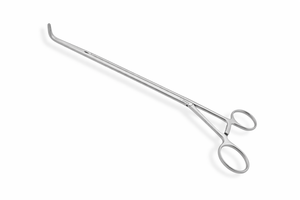 Dissecteur incurvé professionnel VATS, tige de 7 mm, mâchoires dentelées, longueur totale de 33,5 cm, longueur de travail de 23,3 cm, sans cliquet – ZETOMEDPRO - Product Image 3