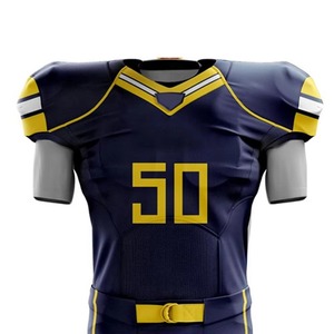 Uniforme de Fútbol Americano Personalizable de Alta Calidad, Diseño Más Popular con Secado Rápido, Talla Estándar - Product Image 4