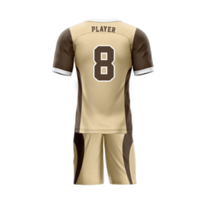 Ensemble de vêtements de football américain de haute qualité pour athlètes, maillot de sport en polyester premium avec short de performance assorti - Product Image 4