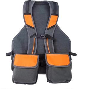 Gilet et ceinture de fauconnerie avec 12 poches, en toile imperméable lavée, couleurs et logo personnalisables, veste de fauconnerie de haute qualité - Product Image 2