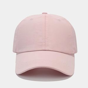 Unisex Pink 6-Panel Baseball Cap Solid Color Adjustable Fit Outdoor Casual <b>Hat</b> 56-58cm Spring <b>Summer</b> - Product Image 4