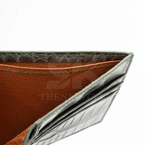 Low Moq Wholesale <b>Genuine</b> <b>Leather</b> Snake Textured <b>Wallets</b> Custom Color Pu <b>Leather</b> Snake Textured <b>Wallets</b> - Product Image 6