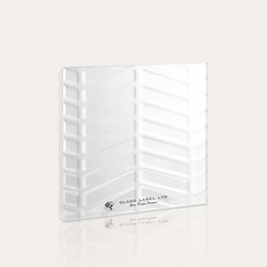 Panel de vidrieras exteriores adornado de diseño personalizado EVA SGP PVB laminado impermeable resistente al fuego sala de estar del hotel - Product Image 4