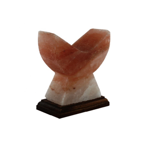 Wholesale Himalayan Pink Salt Lamp Best Quality <b>Moon</b> Shape Aromatherapy Lamp with Carved Wooden Base Love Style - Product Image 1