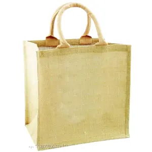 Джутовая сумка для покупок