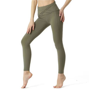 Premium High Rise Women <b>Legging</b> Long Compression Fitness Stretch Breathable <b>Seamless</b> <b>Legging</b> - Product Image 1