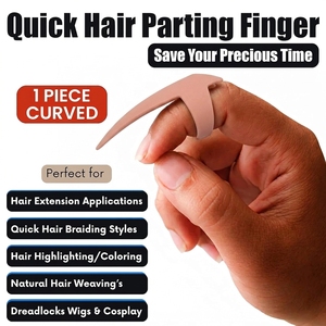 Herramienta de separación de cabello para salón con diseño de dedo fácil de usar para una separación y seccionamiento precisos del cabello - Product Image 2
