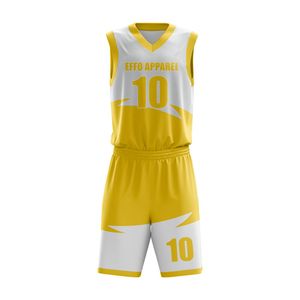 Conjuntos de Uniformes de Baloncesto Personalizados con Impresión Digital para Hombre, 100% Poliéster Transpirable, Sublimados, Uniformes de Baloncesto de Verano al por Mayor - Product Image 5