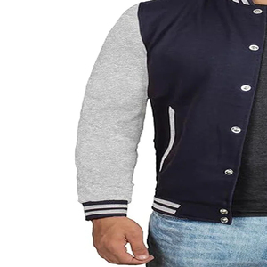 แจ็คเก็ต Letterman Varsity ขายส่งสำหรับผู้ชาย แจ็คเก็ต Varsity แบบกำหนดเอง คอลเลคชั่นแจ็คเก็ตขายดีสำหรับผู้ชาย ระบายอากาศได้ดี - Product Image 6