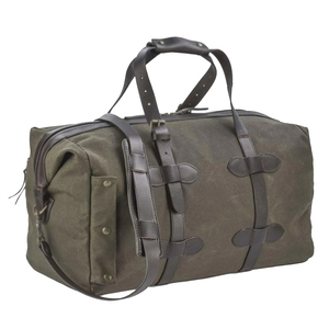 Sac de rangement pour bagages personnalisé de haute qualité, logo personnalisé, sac de voyage portable en toile vintage pour hommes, sac de voyage de type duffle - Product Image 4