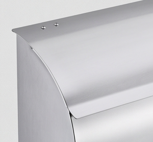 Boîte aux lettres murale galvanisée de qualité supérieure, étanche, avec revêtement en poudre, accès frontal, solution de rangement extérieur pour courrier - Product Image 2