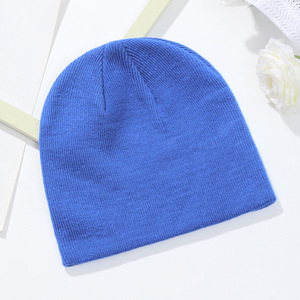 <b>Beanie</b> <b>Hat</b> <b>Wool</b> Acrylic Knit Skull Cap Winter Warm Streetwear Design <b>Hats</b> for Women Man Teenagers - Product Image 2