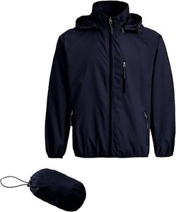 Vestes coupe-vent softshell de qualité supérieure pour hommes, imperméables, doublées, avec capuche, pour la randonnée, la course à pied et la pluie - Product Image 2
