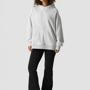 Wholesale New Arrival Winter <b>Long</b> Oversize <b>Hoodie</b> <b>for</b> <b>Women</b> Casual Wear with Breathable 100% Cotton Fabric and New Design - Product Image 3