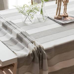 Premium Cotton Embroidered <b>Table</b> <b>Cloth</b> Elegant Solid Color Dining <b>Table</b> Cover for Hotel Restaurant Wedding Party Decoration - Product Image 5