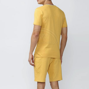 สินค้าใหม่มาแรงปี 2026 ขายส่งเสื้อยืดและกางเกงขาสั้นลำลองผู้ชายผ้าฝ้าย 100% ระบายอากาศได้ดี น้ำหนักเบา เป็นมิตรกับสิ่งแวดล้อม สั่งซื้อขั้นต่ำน้อย - Product Image 3