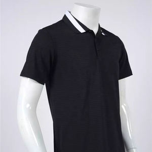 เสื้อโปโลแขนสั้นคุณภาพสูงสำหรับผู้ชาย สีพื้น คลาสสิก เหมาะสำหรับใส่ลำลองหรือธุรกิจ - Product Image 5