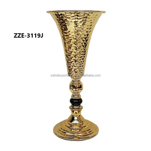 ZAHID EXPORTS Coastal Iron <b>Tabletop</b> Flower Vase Minimal Neutral Finish Simple Home Accent Bulk Export Premium Artisan Crafted - Product Image 4