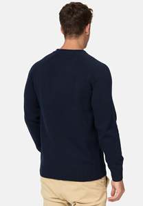 เสื้อสวมหัวคอกลมสำหรับผู้ชายผ้าโพลีเอสเตอร์/ ผ้าฝ้ายถักแบบลำลองสีพื้นลายทางระบายอากาศได้ดี - Product Image 4