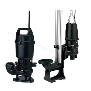 Bomba sumergible para aguas residuales Tsurumi serie U, de hierro fundido, antiobstrucción, 0.25-11kW, descarga de 50/65/80/100mm, fabricada en Japón. - Product Image 1