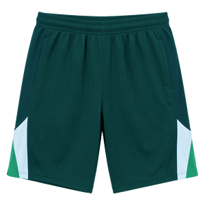 Shorts de sport pour hommes en denim imperméable, anti-plis, séchage rapide, légers, respirants, avec braguette boutonnée et taille élastique, pour la course à pied - Product Image 2