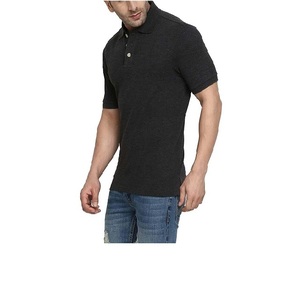 Camiseta de Hombre para Verano, Manga Corta, Diseño Sólido con Estampado de Líneas Cruzadas, Algodón, Personalizable - Product Image 2