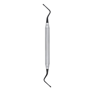 Curette chirurgicale Lucas noire 84, 2 mm, en acier inoxydable, curette osseuse dentaire, instrument de chirurgie orale, outil réutilisable - Product Image 2