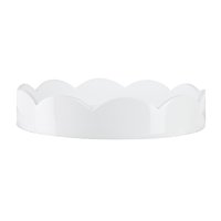 Plateau de service en résine de luxe avec poignées dorées, effet marbre, finition brillante, design moderne, 12x8 pouces, fait main, plateau décoratif pour fruits