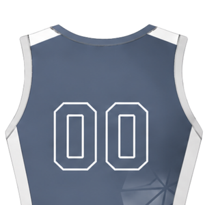 Maillot de football gris anthracite sans manches, uniforme sportif, tenue d'entraînement d'équipe, vêtements personnalisés, vêtements de performance - Product Image 4