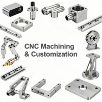 Service d'usinage CNC haute précision 3/4/5 axes, fraisage, tournage, accessoires pour support d'objectif d'appareil photo, support en alliage d'aluminium
